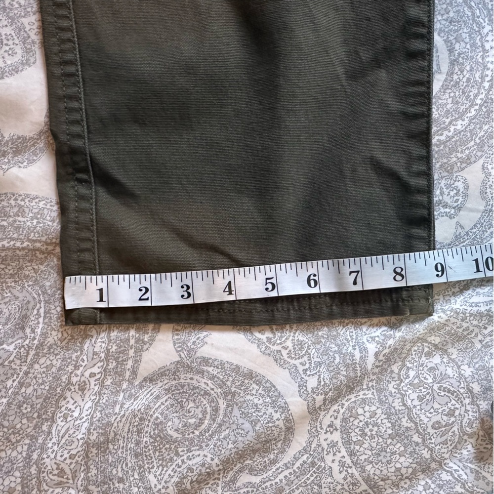 Legendary Whitetails Men’s Olive Green Outdoor Work Durable Canvas Chinos-36x30 - Picture 6 of 10